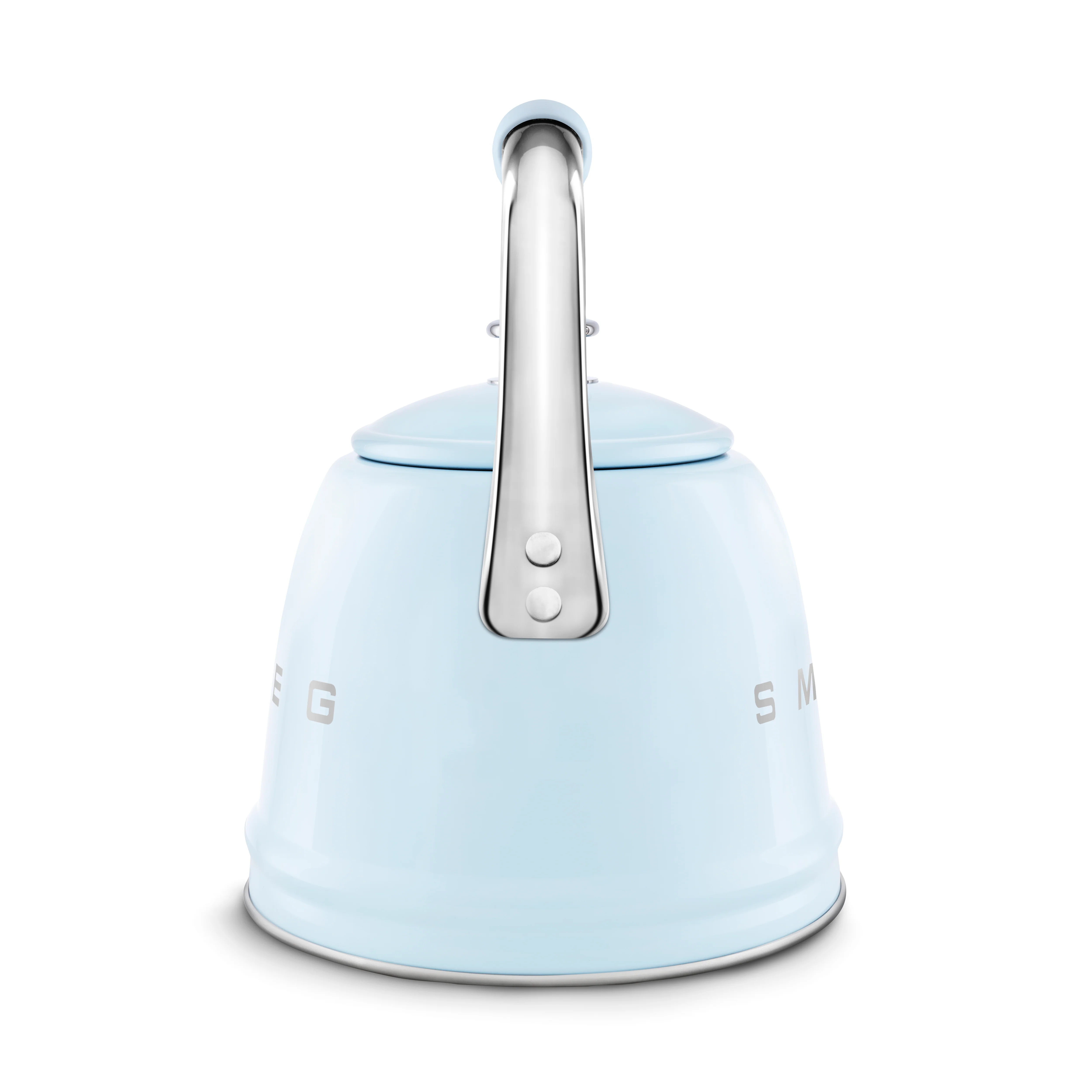 SMEG Stovetop Whistling Kettle 2.3 L (Pastel Blue) - Image 4