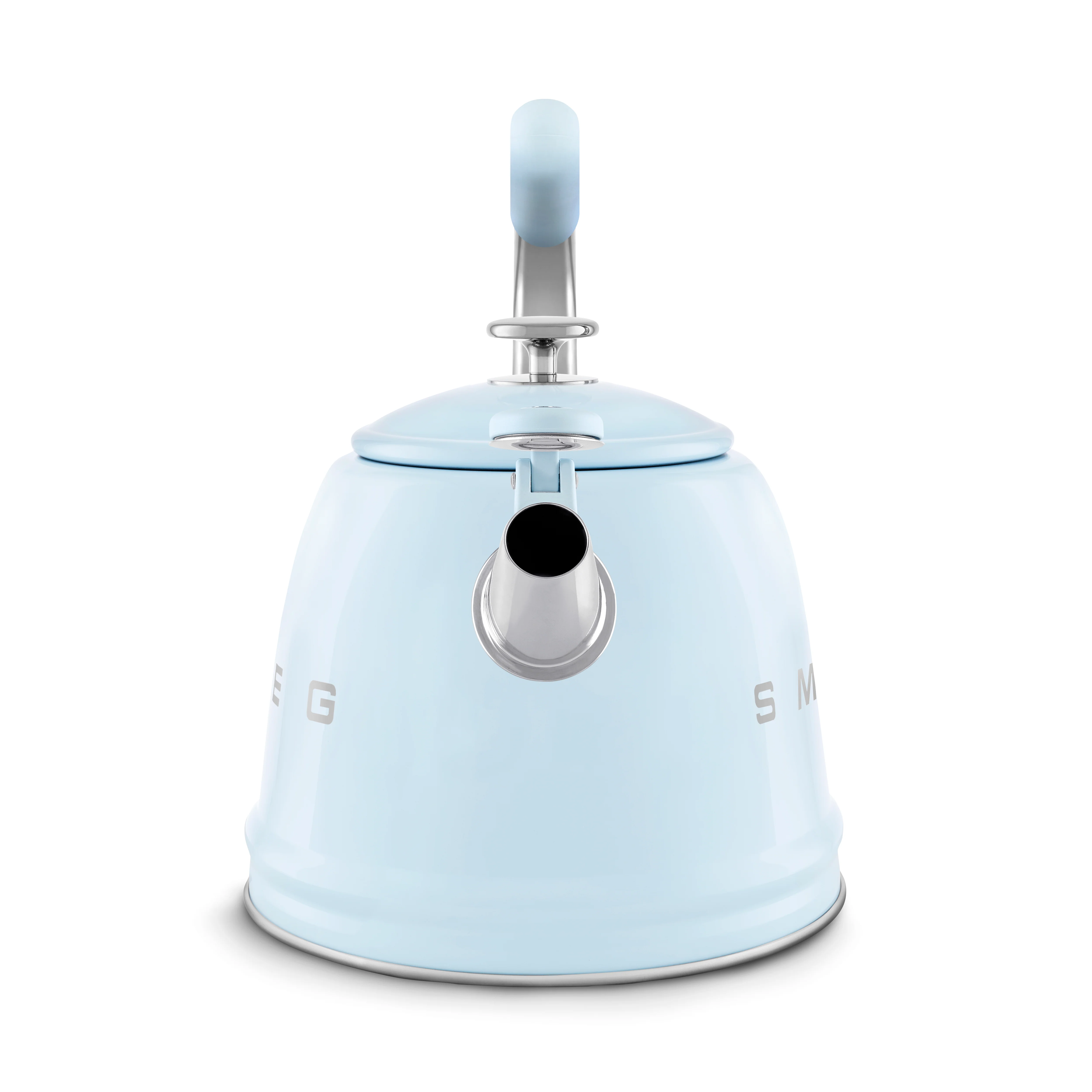 SMEG Stovetop Whistling Kettle 2.3 L (Pastel Blue) - Image 6