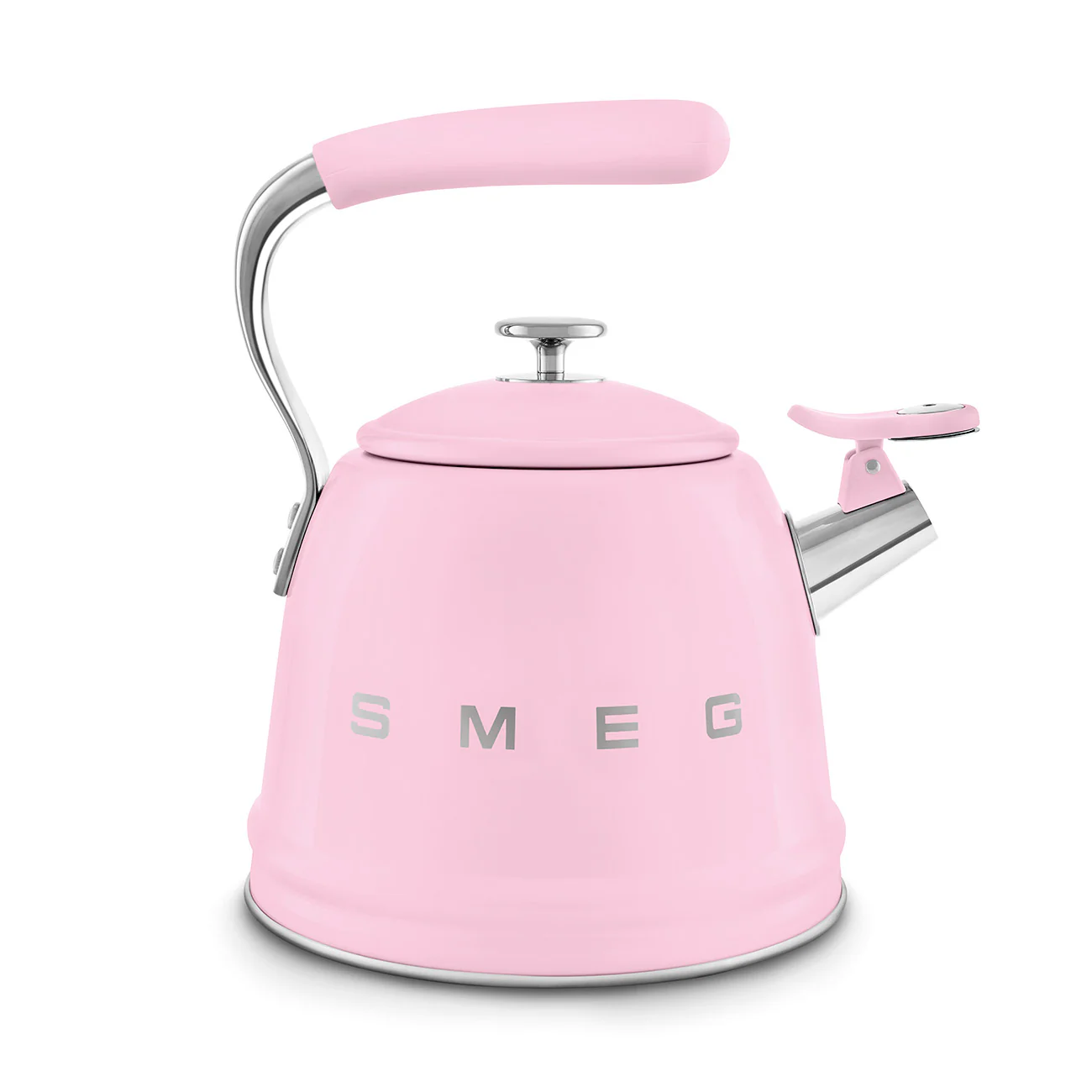SMEG Stovetop Whistling Kettle 2.3 L (Pink) - Image 3