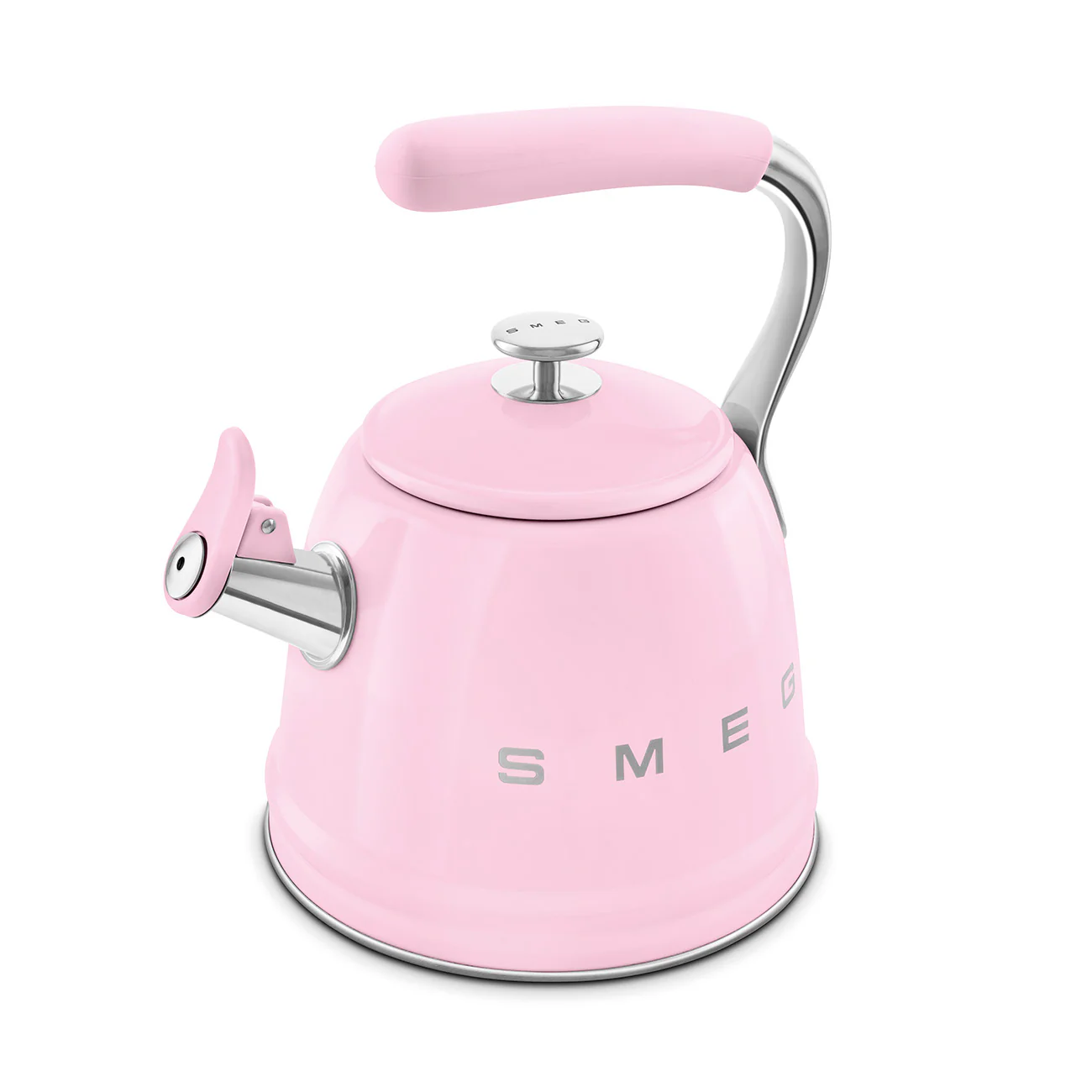 SMEG Stovetop Whistling Kettle 2.3 L (Pink) - Image 5