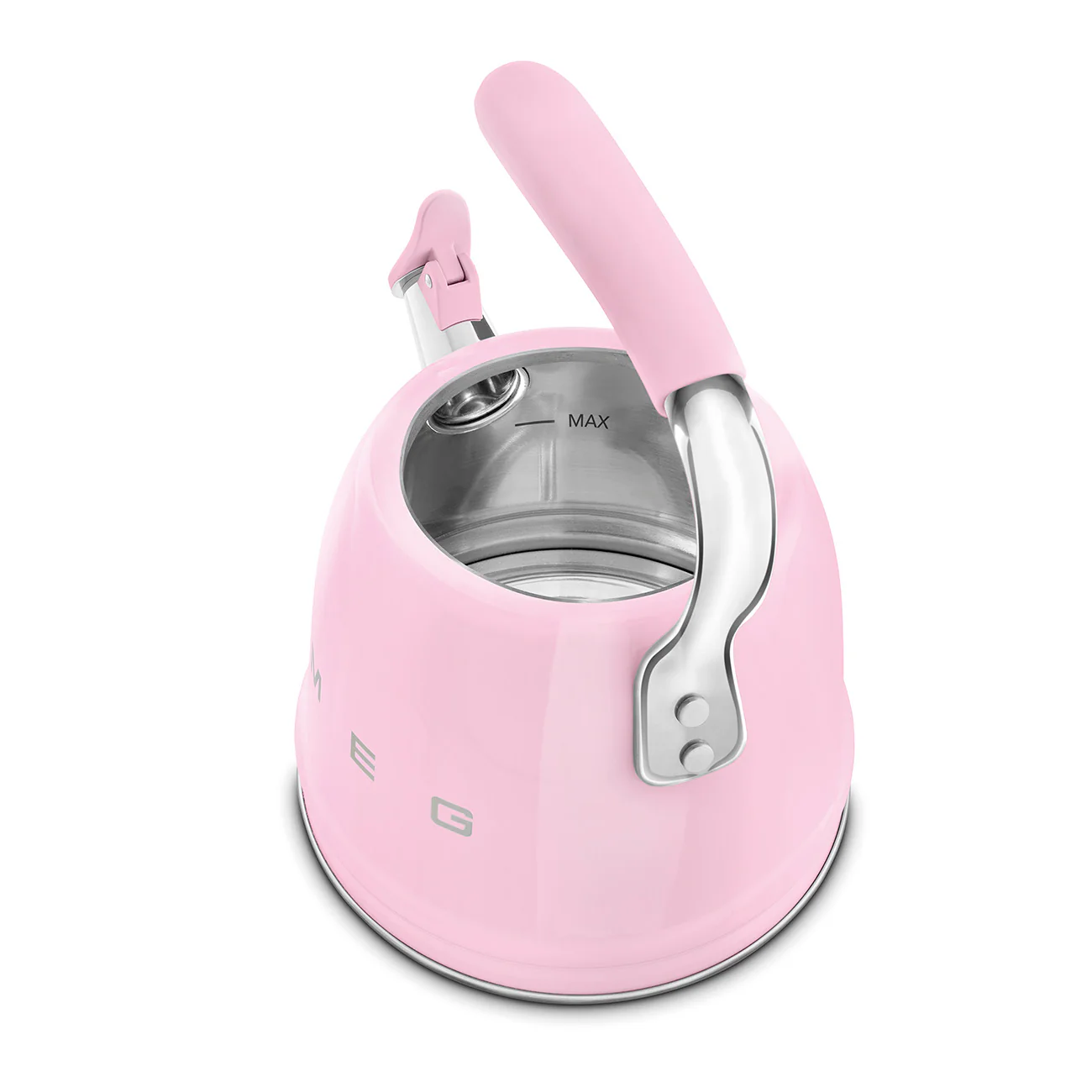 SMEG Stovetop Whistling Kettle 2.3 L (Pink) - Image 7