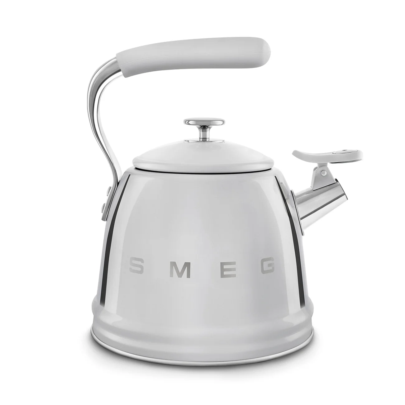 SMEG Stovetop Whistling Kettle 2.3 L (Stainless Steel) - Image 3