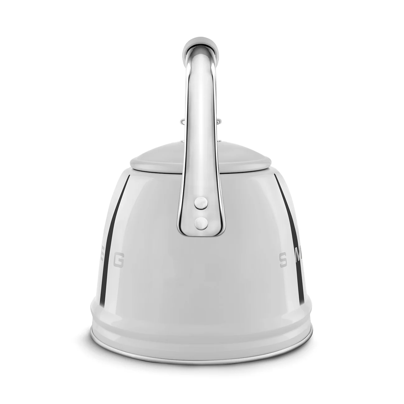 SMEG Stovetop Whistling Kettle 2.3 L (Stainless Steel) - Image 4