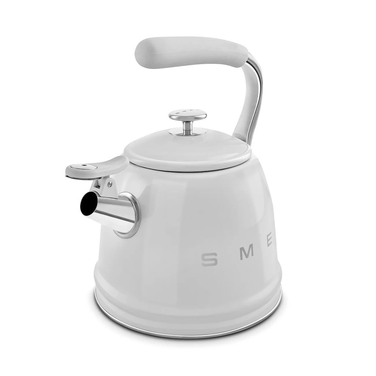 SMEG Stovetop Whistling Kettle 2.3 L (Stainless Steel) - Image 6