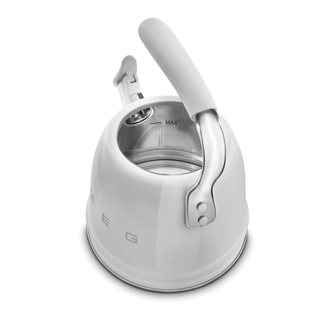 SMEG Stovetop Whistling Kettle 2.3 L (Stainless Steel) - Image 7